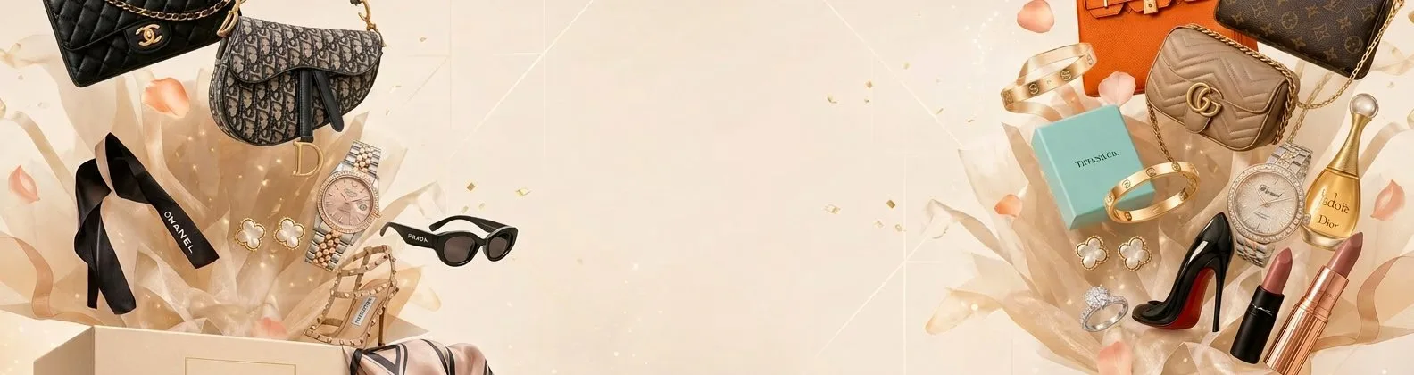 Curated mystery boxes — beauty, fragrance, fashion and luxury finds